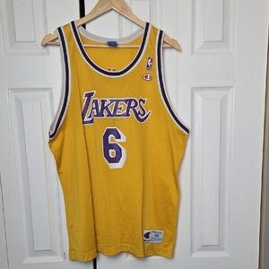 Champion NBA Vintage LAKERS Eddie Jones #6